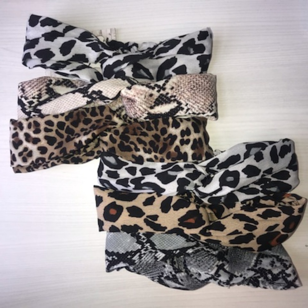 Animal Print Headband Headwraps - Picture 4 of 5